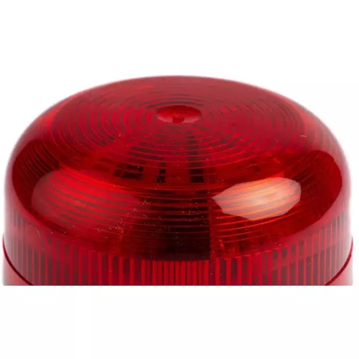 Klaxon Flashguard QBS Series Red Flashing Beacon, 24 V DC, Surface Mount, LED Bulb, QBS-0059
