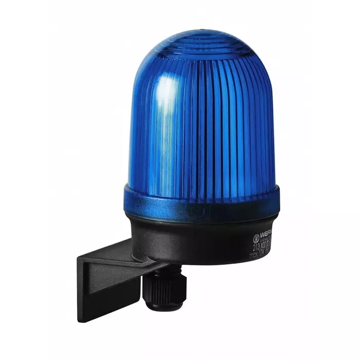 Werma Beacon 213 Series Blue Continuous lighting 12-230 V Wall Mount Filament Bulb IP65, 213.500.00