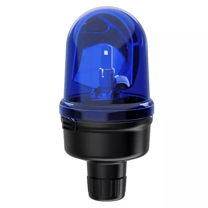 Werma Beacon 885 Series Blue Rotating 24 V Base Mount LED Bulb, 885.540.75