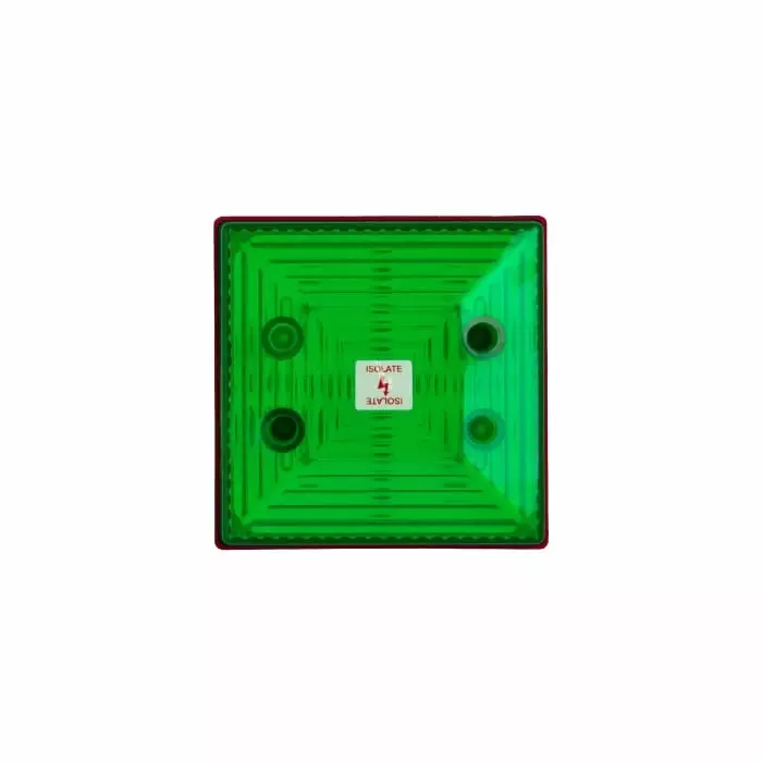 Clifford Snell SD40 Series Green Steady Beacon 24 V DC Surface Mount LED Bulb IP65, SD40/D00/G/12