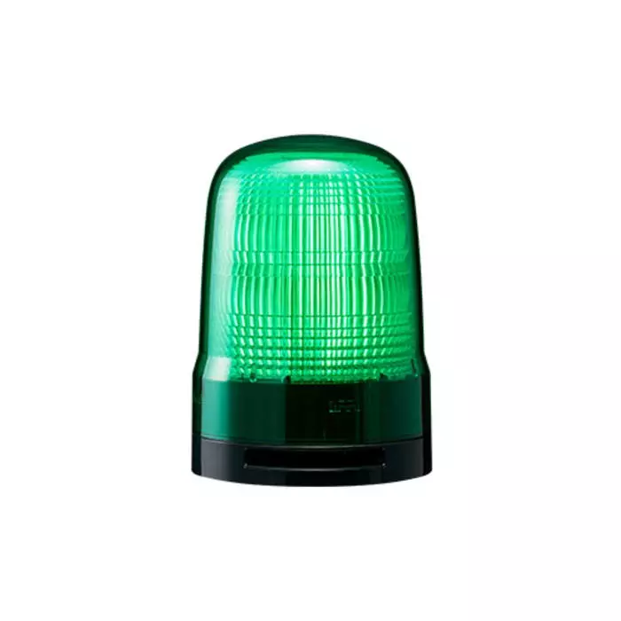 Patlite SL Series Green Sounder Beacon 100 to240 VAC IP66 Base Mount, SL08-M2KTB-G