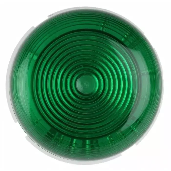 Klaxon Flashguard QBS Series Green Flashing Beacon, 12 V DC, 24 V DC, Surface Mount, Xenon Bulb, QBS-0203