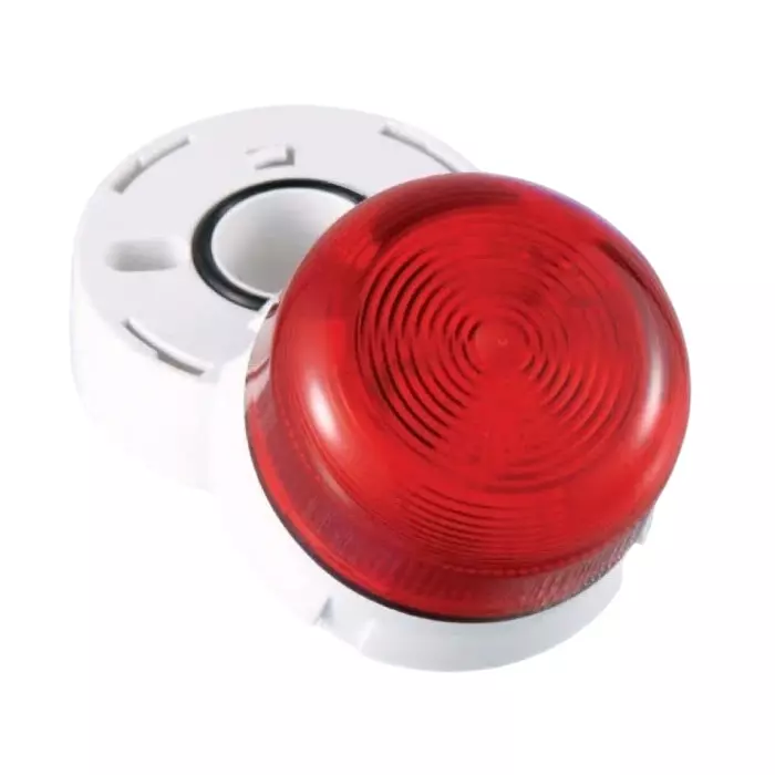 Klaxon Green Flashing Beacon, 230 V, Surface Mount, Wall Mount, LED Bulb, QBS-0031