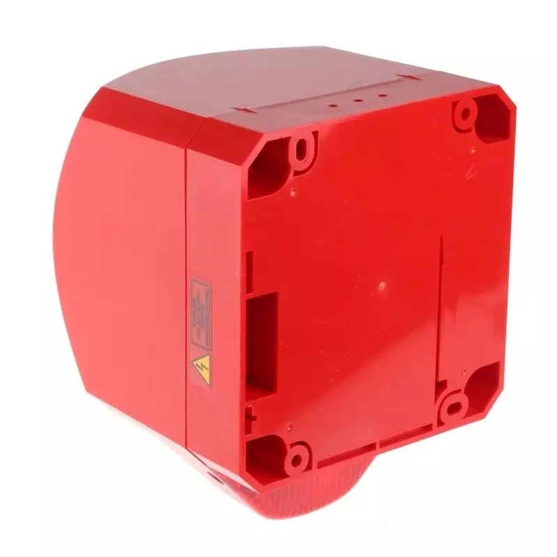 Klaxon Nexus 110 Series Red Sounder Beacon, 24 - 48 V AC, IP66, Base Mount, 116dB at 1 Metre, PNC-0062