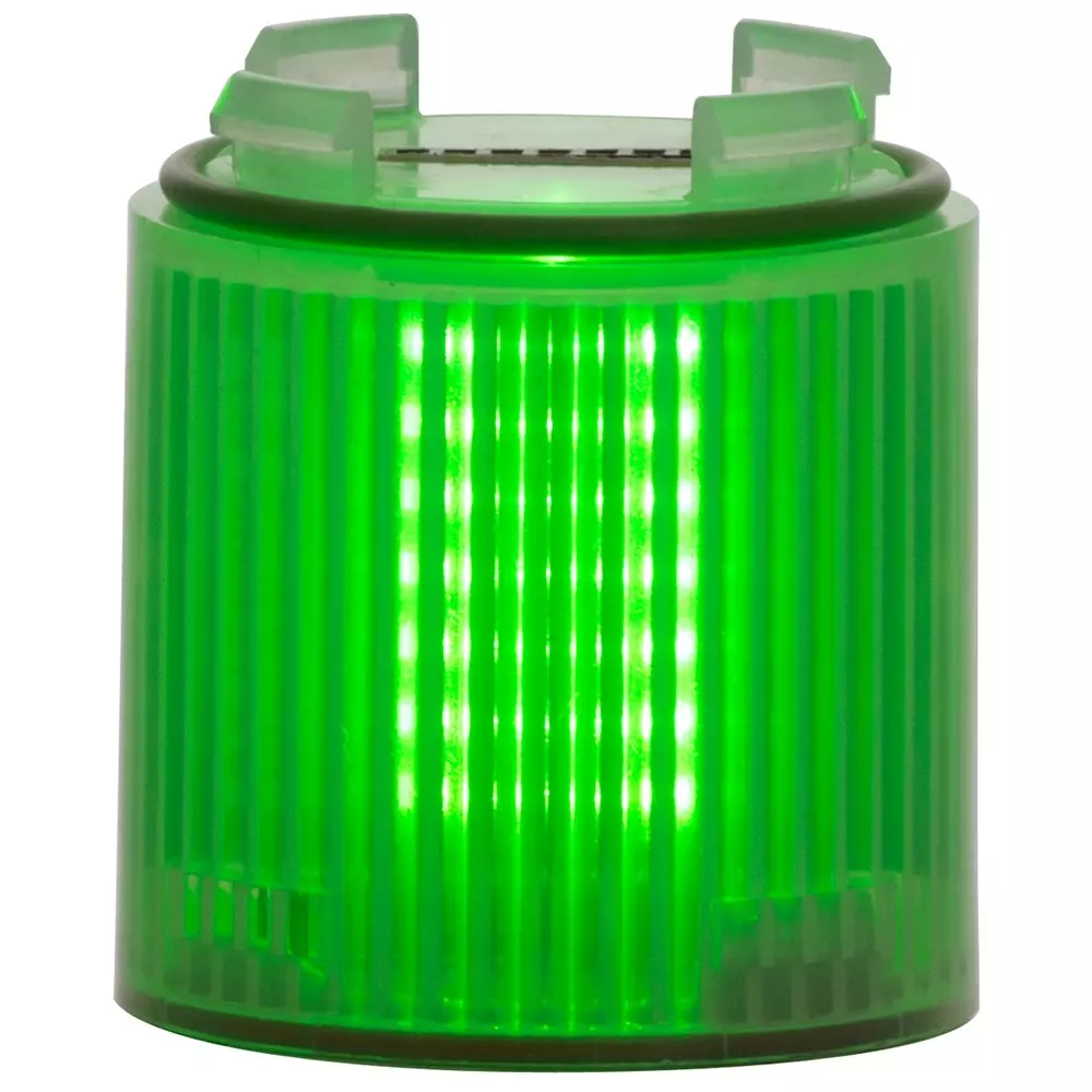 RS PRO LED Beacon Green Lens 24 V AC/DC IP65 Green Housing Color, 124512