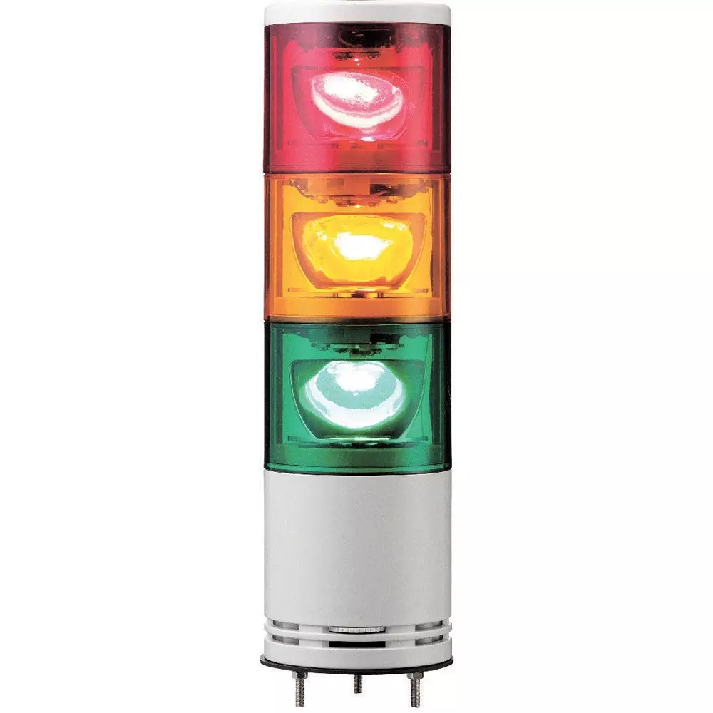 Schneider Electric LED Rotating Beacon DC 24 V Rated Voltage, UTLRB-24-3-RYG