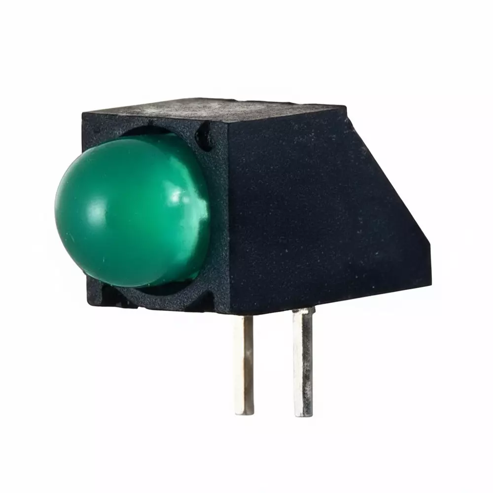 DIALIGHT 550 Series LED Circuit Board Indicator Yellow Illumination Color 20 mA If - Forward Current, 550-5705F