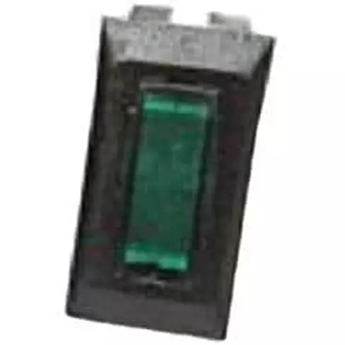 CW LED Indicator Light Panel Mount Solder Lug Green 28 V, GIL-2000-2024
