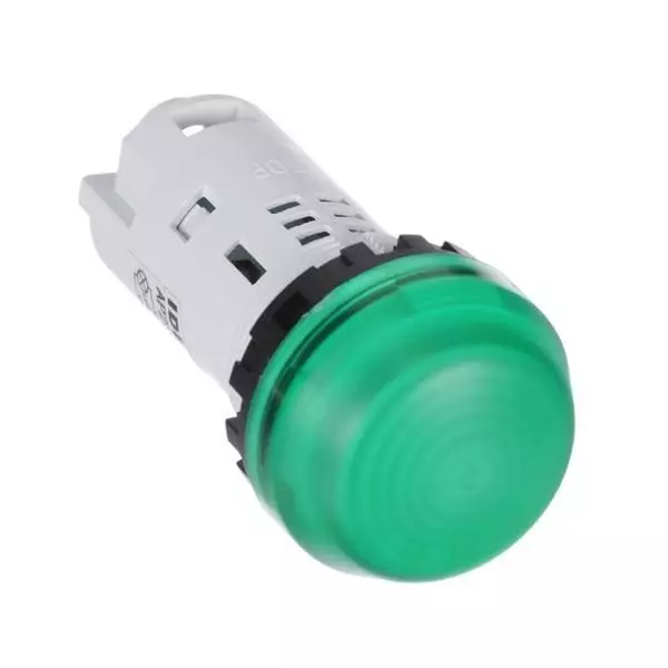 IDEC Pilot Light Panel Mount Screw Green, AP22M-2Q4G