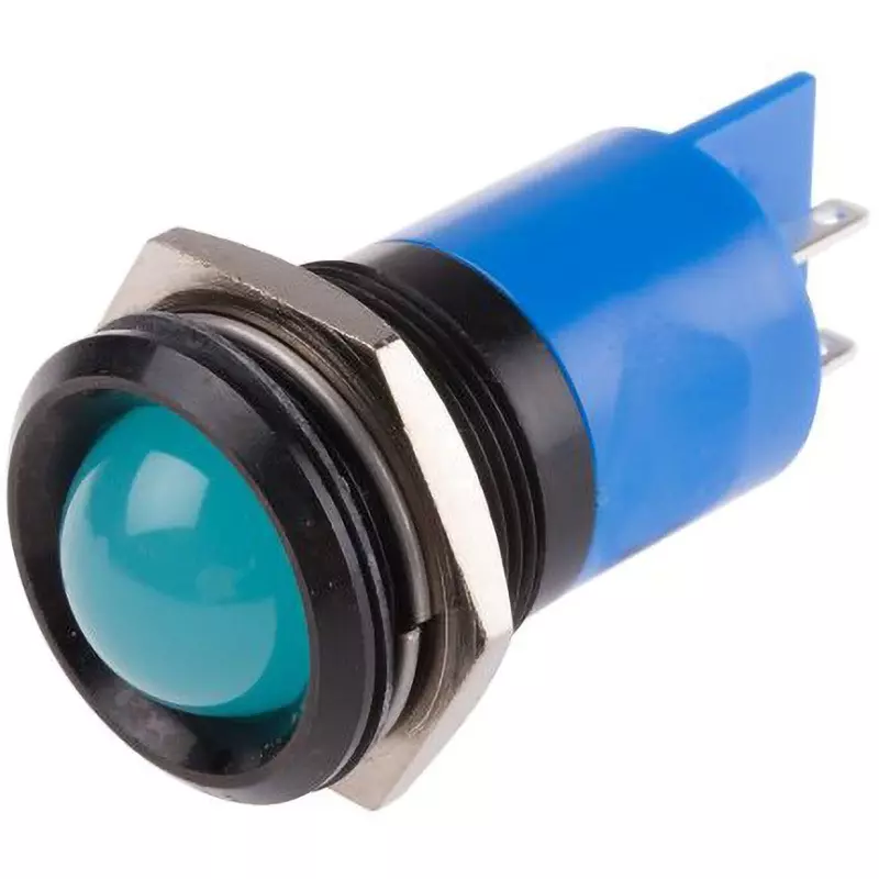 RS PRO LED Indicator Light 20 mA Rated Current Blue, 206-671