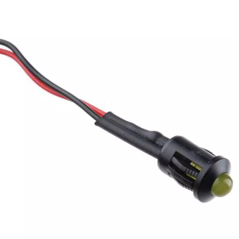 RS PRO LED Indicator Light 20 mA Rated Current Yellow, 206-463