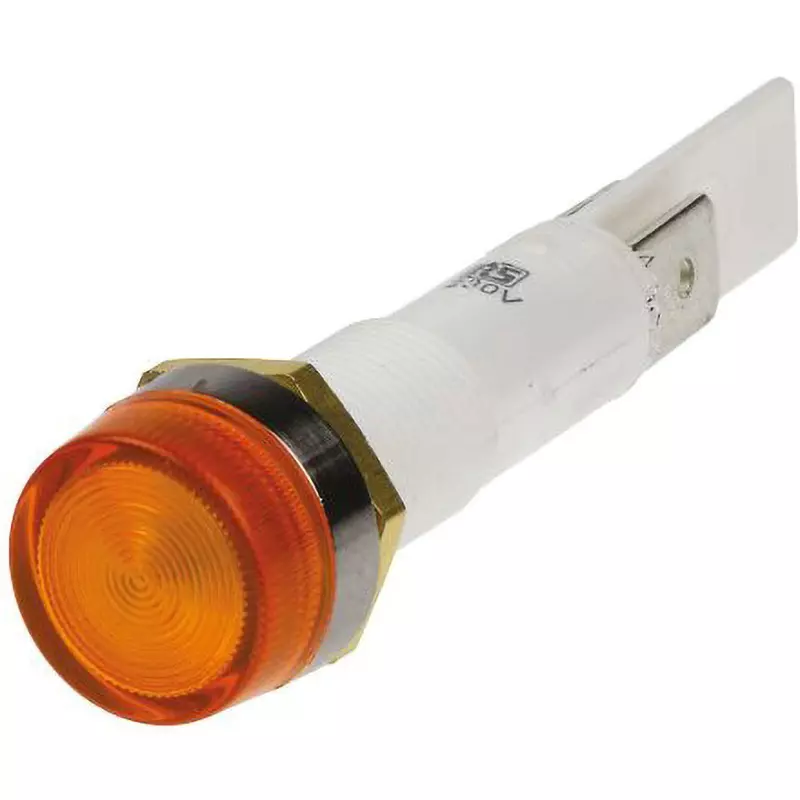 ARCOLECTRIC (BULGIN LIMITED) Arcolectric Indicator 230 ac Rated Voltage 10 mm Mounting Hole Light Light, C027700NAP