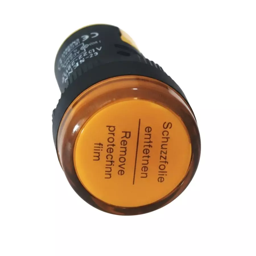 G-SENS LED Indicator 22.5 mm ABS Round 240 V AC Amber, AD22-22DS