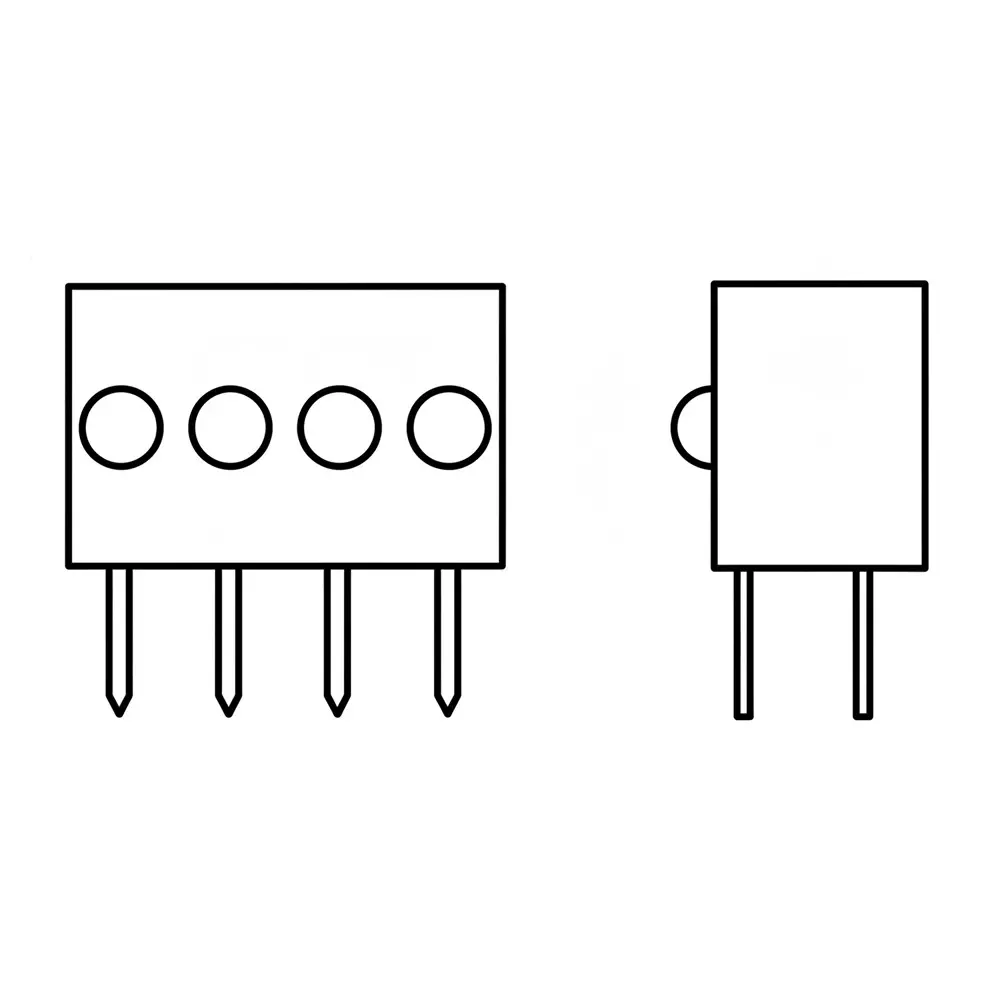 DIALIGHT 555 Series LED Circuit Board Indicator Green Illumination Color 4.7 mA If - Forward Current, 555-4303F