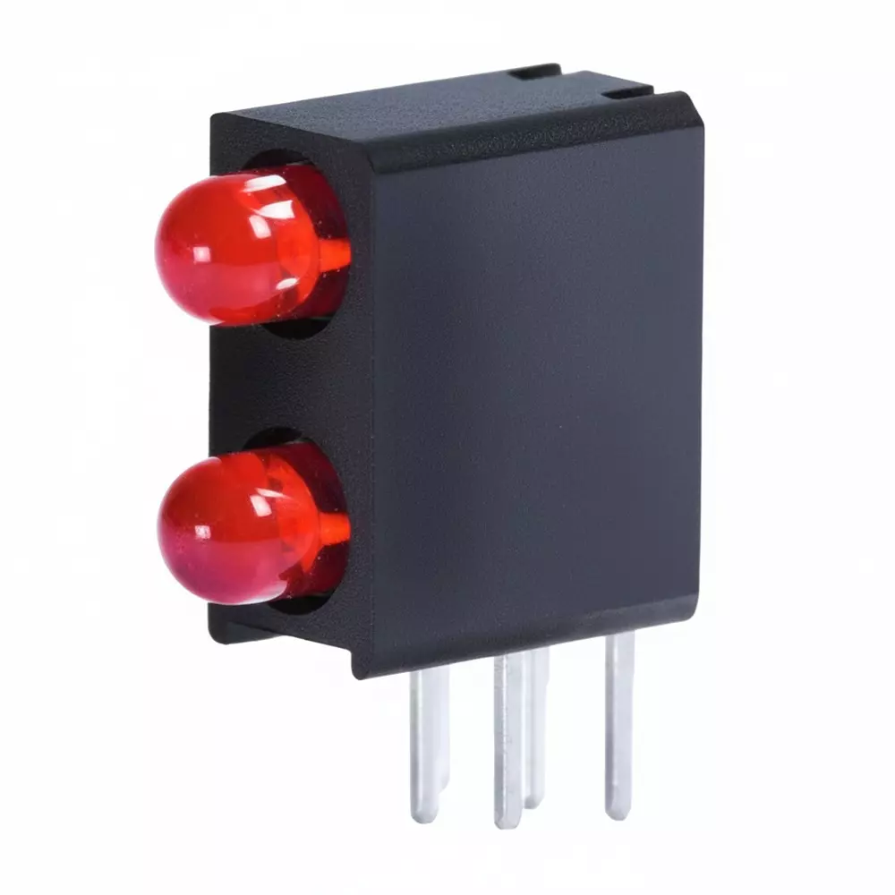 KINGBRIGHT LED Circuit Board Indicator Red Illumination Color T-1 (3 mm) LED Size, WP934MD/2SURDK