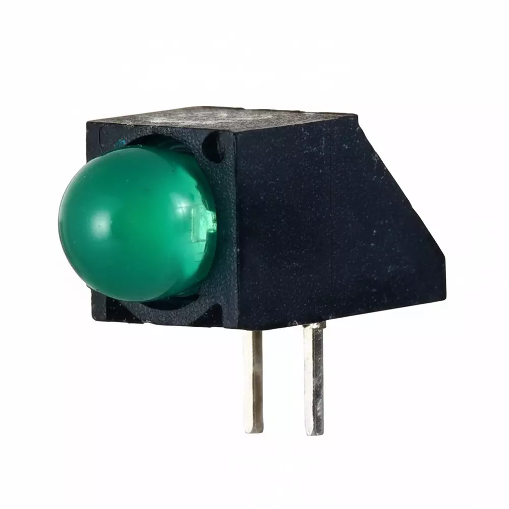 DIALIGHT 550 Series LED Circuit Board Indicator Yellow Illumination Color 10 mA If - Forward Current, 550-0807F