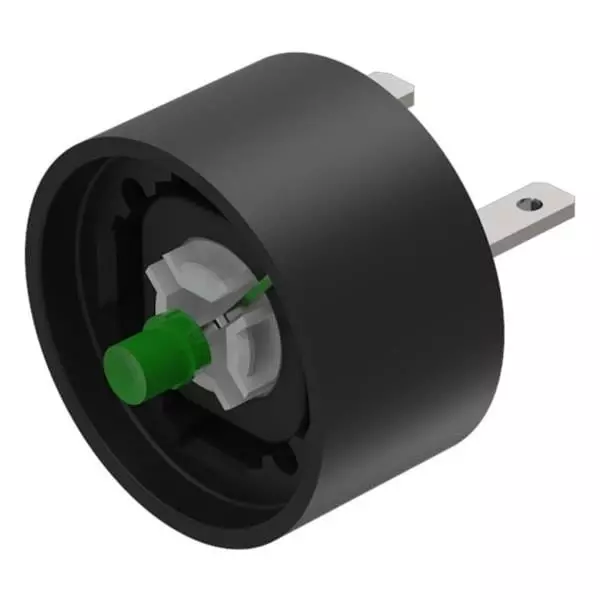 EAO LED Indicator Light Quick Connect TerminationGreen, 84-8001.5620