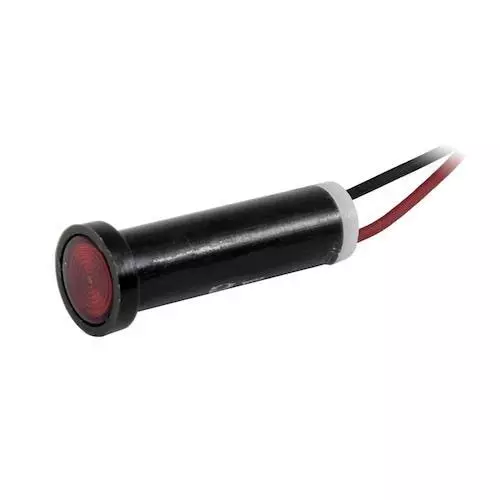 VCC LED Panel Mount Indicator Red 634 nm Wavelength/Colour Temperature, 44W-NKR12H-CRO