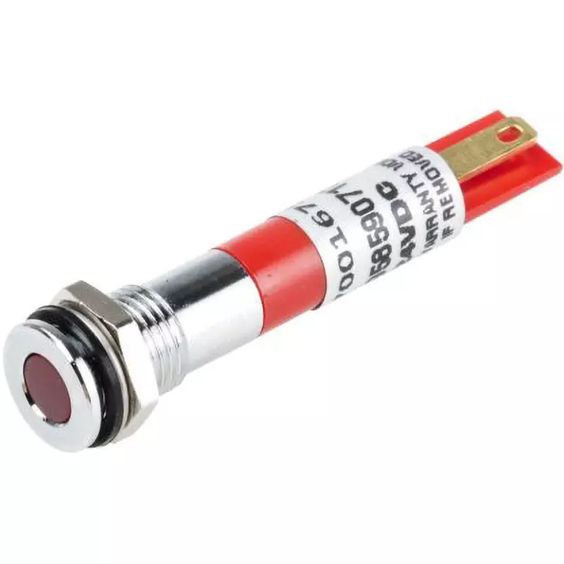 RS PRO LED Indicator Light 20 mA Rated Current Red, 700-1675