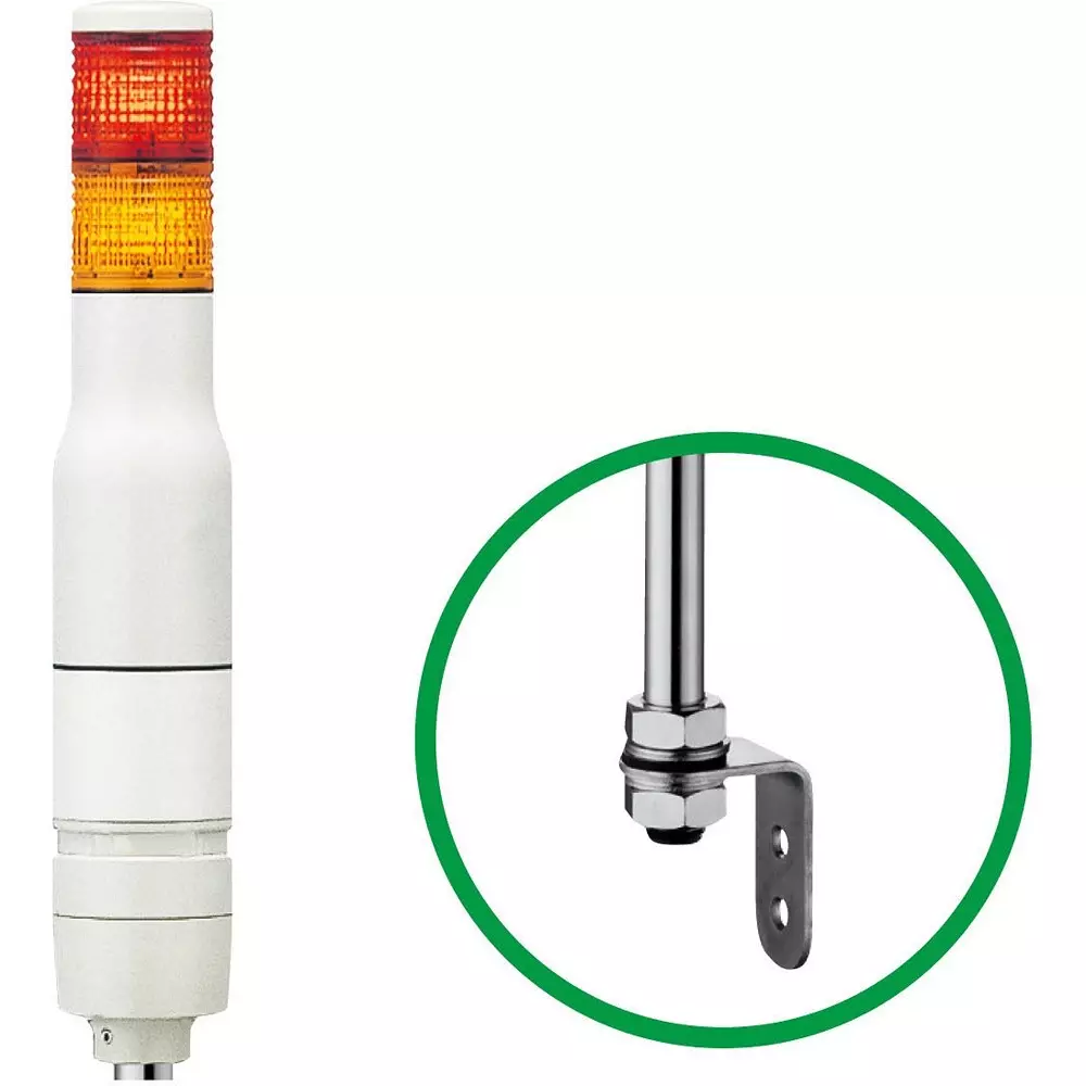 Schneider Electric LED Indicator Light AC110 V Rated Voltage 4 W Power, LOUT-100-2-RY