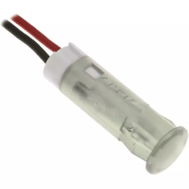 APEM LED Indicator Light 20 mA Rated Current 12 DC Rated Voltage 6 mm Mounting Hole, QS63XXW12