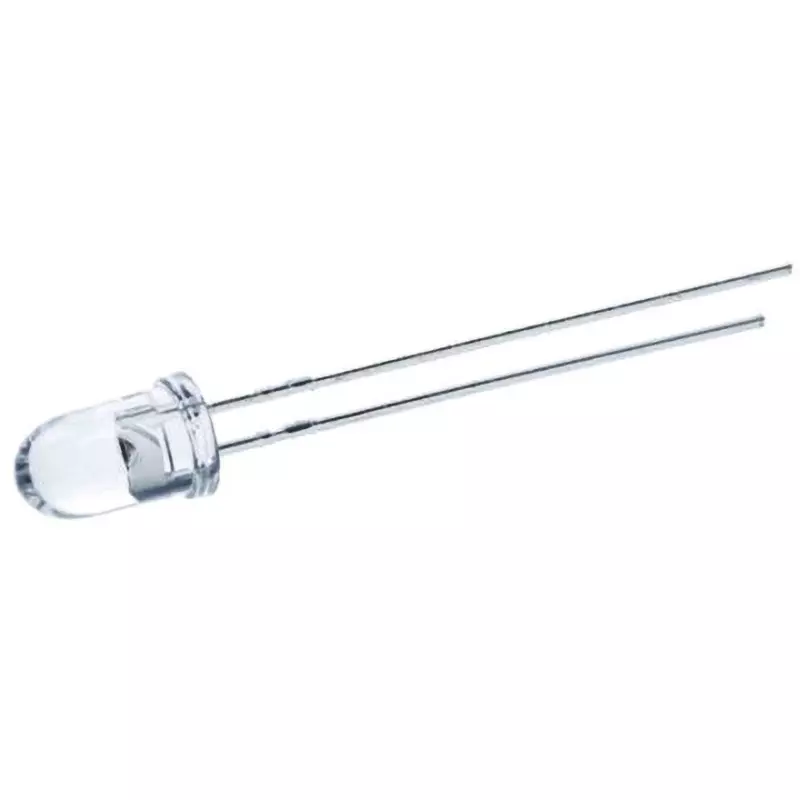 BROADCOM LED Light 2.1 V forward Voltage 2 No. of Pin 1.0 Number of Led, HLMP-EL3B-WXKDV (Pack of 10)