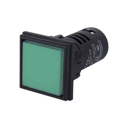 Sibass Electric Square Pilot Lamp Green 24/220 V AC Size 16 mm, SE-TA16-CF (Pack of 200)