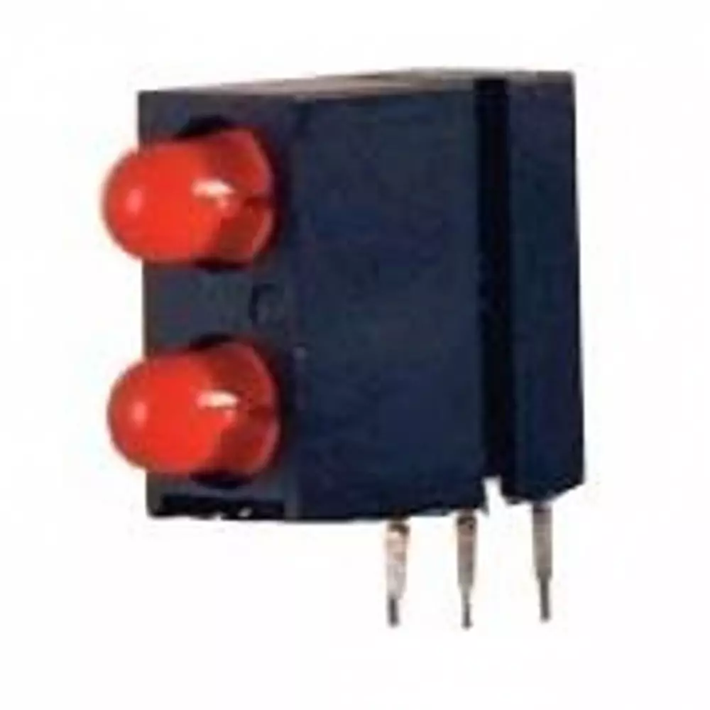 DIALIGHT LED Circuit Board Indicator Red & Green Illumination Color 3 mm LED Size 2 mA If - Forward Current, 553-0221-400F