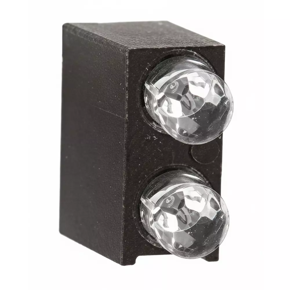 BIVAR LED Circuit Board Indicator Red & Green Illumination Color T-1 (3 mm) LED Size 20 mA If - Forward Current, H280CBC-CA