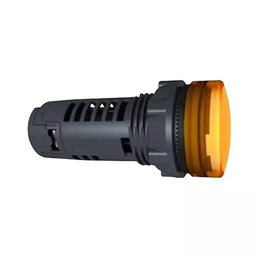 SCHNEIDER ELECTRIC Pilot Light, 22Mm, Yellow, 24Vdc, Xb5Evb8