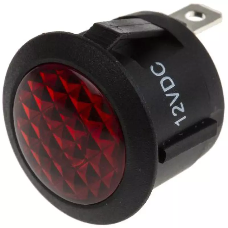 RS PRO LED Indicator Light 16.6 mm Length Red, 793-2553