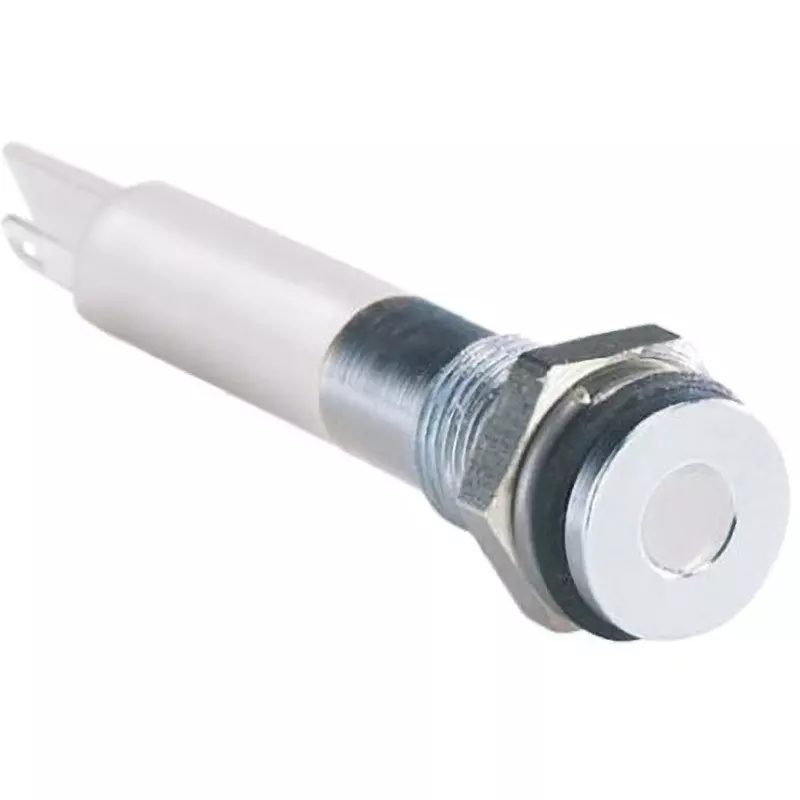 RS PRO LED Indicator Light 20 mA Rated Current White, 700-1570