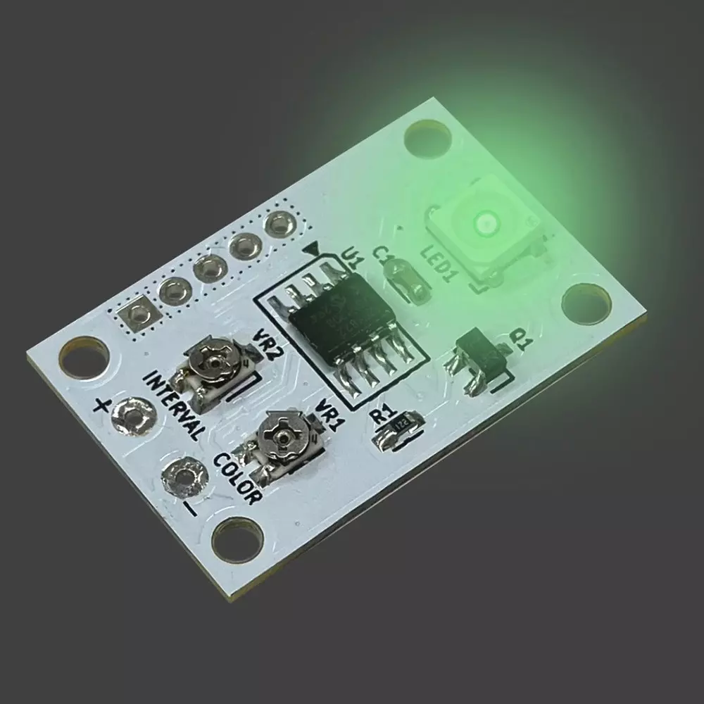 ELEKIT Full-Color Chip LED Kit 25 (max) Current Consumption 3.5 to 5 V Input Power, LK-ST8