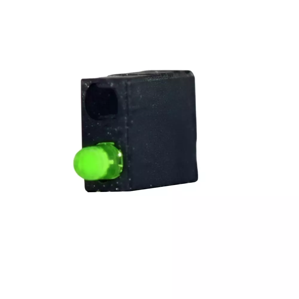 DIALIGHT 553 Series LED Circuit Board Indicator Green Illumination Color 3 mm LED Size, 553-0202-400F