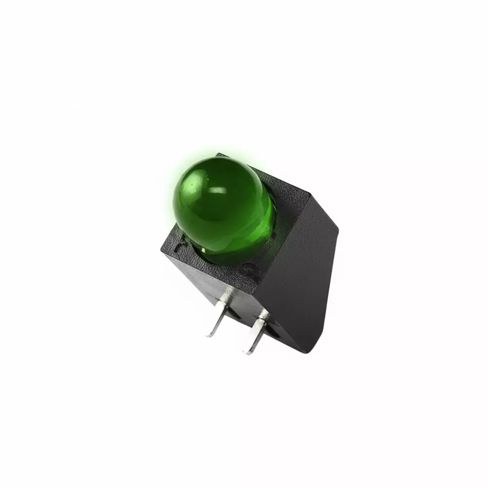 LUMEX SSF Series LED Circuit Board Indicator Green Illumination Color 20 mA If - Forward Current, SSF-LXH100LGD-01