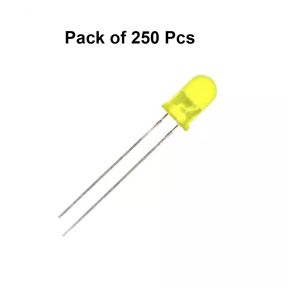 invento-diffused-led-light-yellow-5-mm-round-head-shape-dc-3-v-voltage-isc-1376-4-pack-of-250-pcs