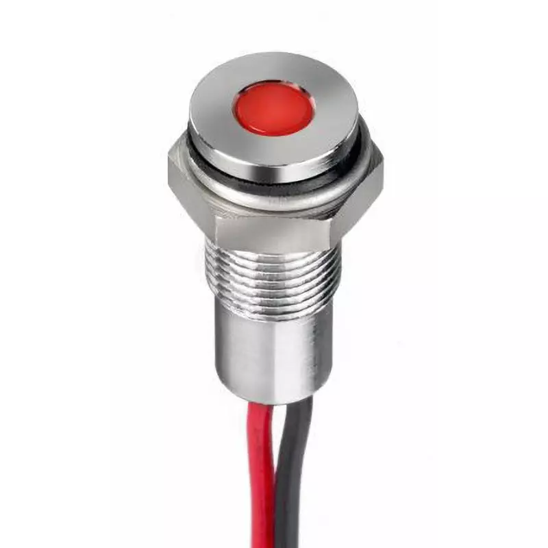 RS PRO LED Indicator Light 20 mA Rated Current Red, 171-3786
