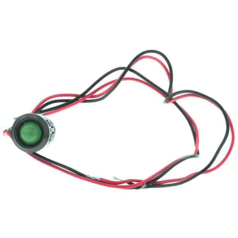 RS PRO LED Indicator Light 20 mA Rated Current Green, 209-046