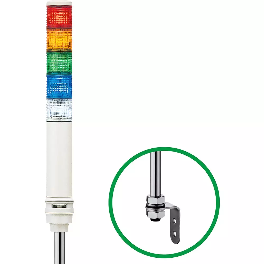 Schneider Electric LED Indicator Light AC/DC24 V Rated Voltage 4 W Power, LOUTB-24-5-RYGBW
