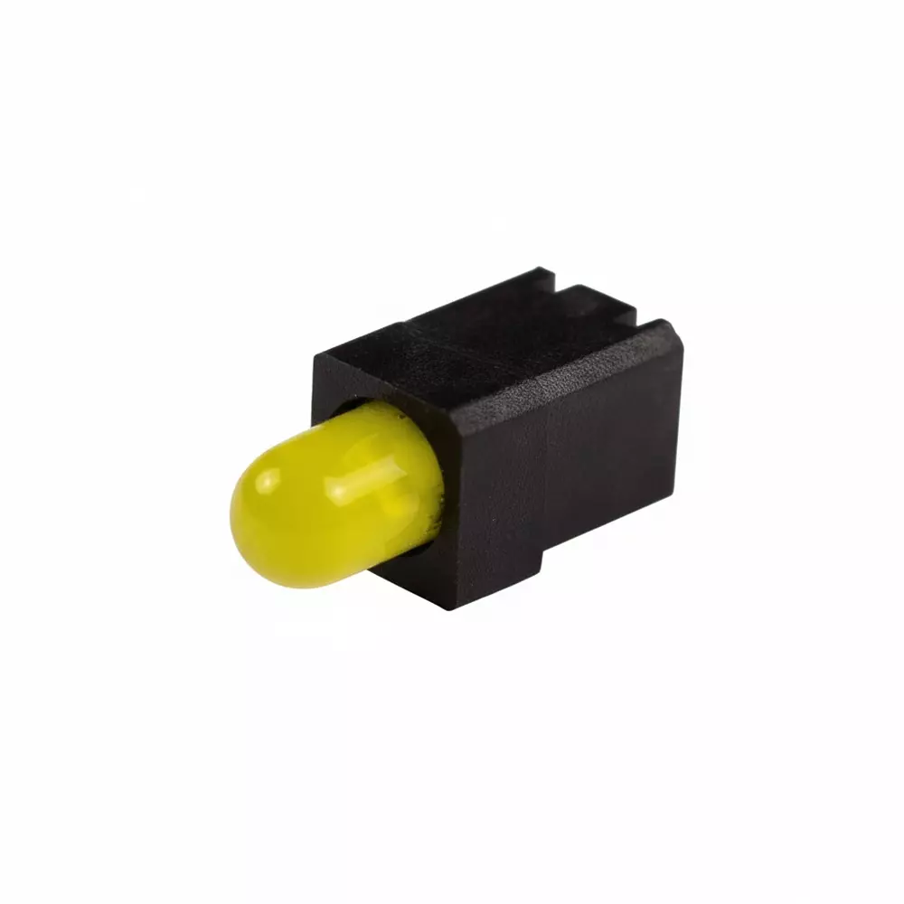 KINGBRIGHT LED Circuit Board Indicator Yellow Illumination Color 3 mm LED Size, WP138A8QMP/YD/TG