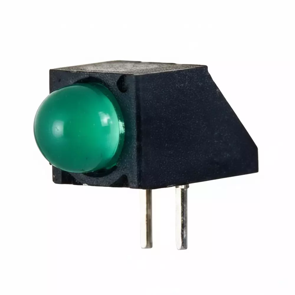DIALIGHT 550 Series LED Circuit Board Indicator Yellow Illumination Color 10 mA If - Forward Current, 550-2305F