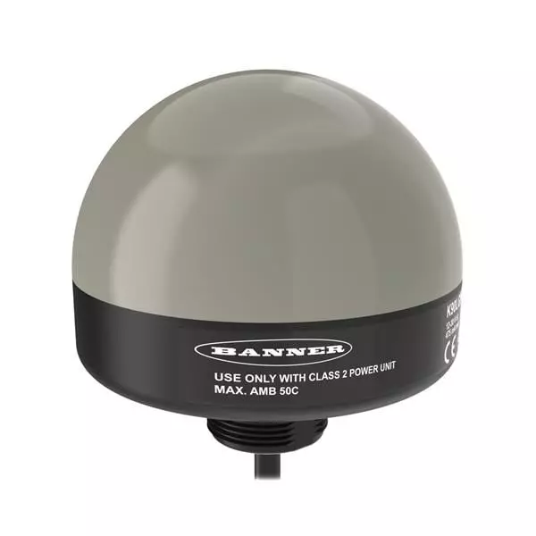 BANNER ENGINEERING Color Indicator Light Base Mount Red, Yellow, Green, K90LGYRP