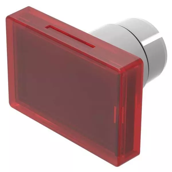 EAO Indicator Lens Flush TerminationRed, 22-903.2
