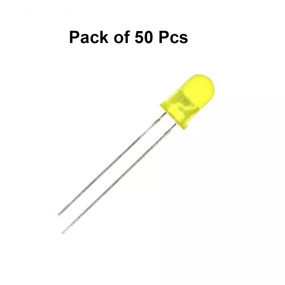 invento-diffused-led-light-yellow-5-mm-round-head-shape-dc-3-v-voltage-isc-1376-2-pack-of-50-pcs