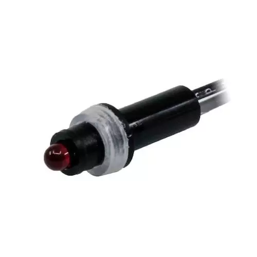 VCC LED Panel Mount Indicator Red Panel Mount 1.85 V Vf - Forward Voltage 20 mA If - Forward Current, L4-1-8313-0000-A-I