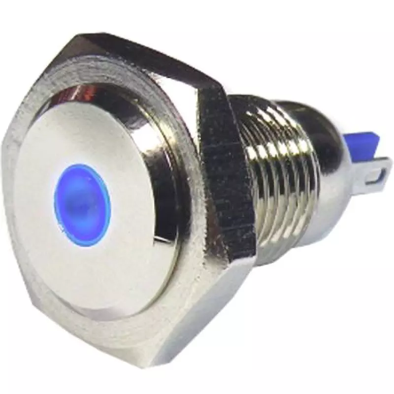 RS PRO LED Indicator Light 15 mA Rated Current Blue, 820-0589