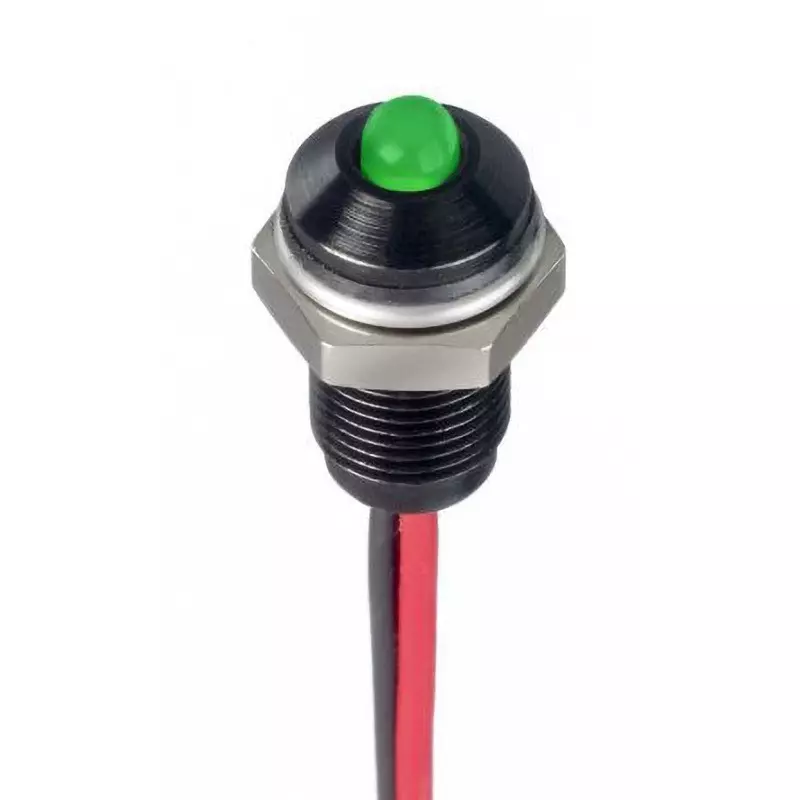 RS PRO LED Indicator Light 20 mA Rated Current Green, 171-3794