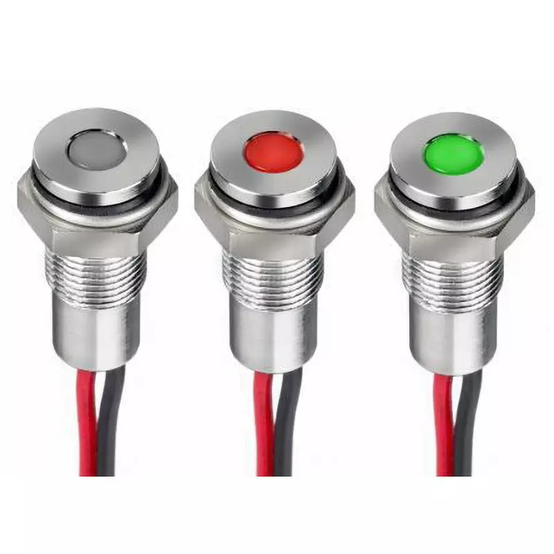 RS PRO LED Indicator Light 20 mA Rated Current Green, Red, 171-3776