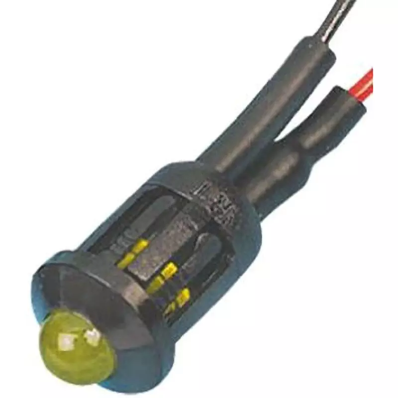 RS PRO LED Indicator Light 16 mA Rated Current Yellow, 207-270