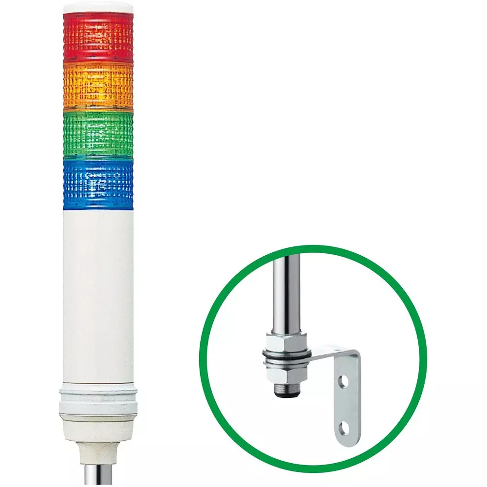 Schneider Electric LED Indicator Light AC220 V Rated Voltage 6.6 W Power, LEUTWB-200-4-RYGB